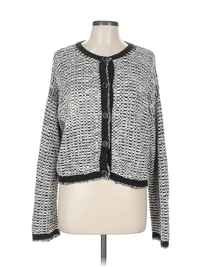 Pre-owned Club Monaco Cardigan Sweater In Gray