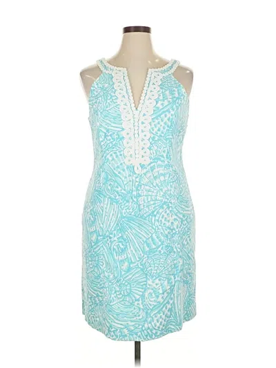 Pre-owned Lilly Pulitzer Cocktail Dress In Blue
