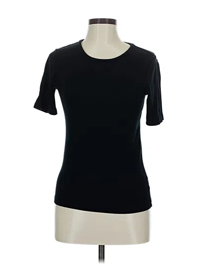 Pre-owned Gap Short Sleeve T-shirt In Black