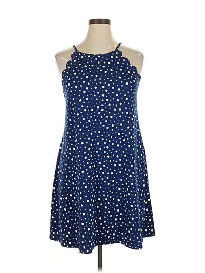 Pre-owned Fortune + Ivy Casual Dress In Blue
