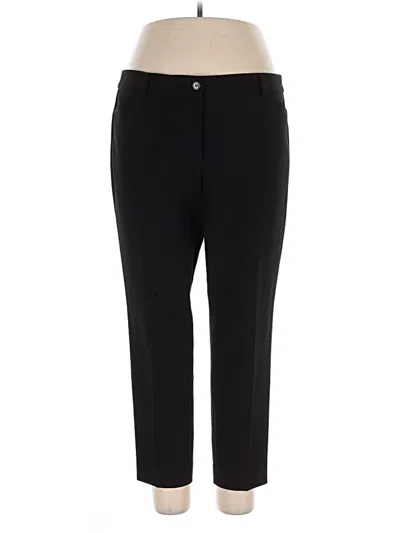 Pre-owned Talbots Dress Pants In Black