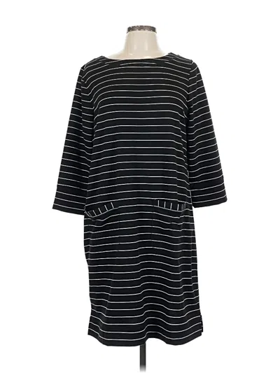 Pre-owned Zenergy By Chico's Casual Dress In Black