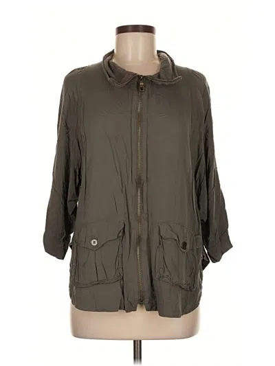 Pre-owned Xcvi Jacket In Green