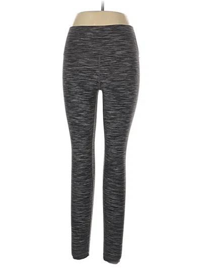 Pre-owned Lululemon Athletica Active Pants In Gray