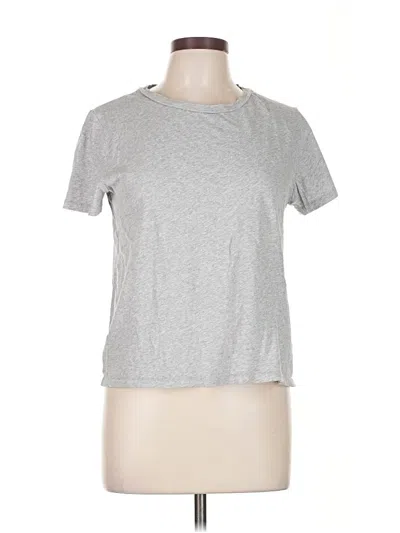 Pre-owned Gap Short Sleeve T-shirt In Silver