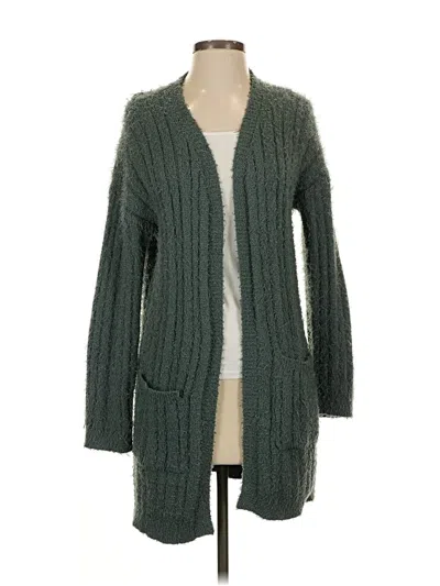 Pre-owned Hippie Rose Cardigan Sweater In Green