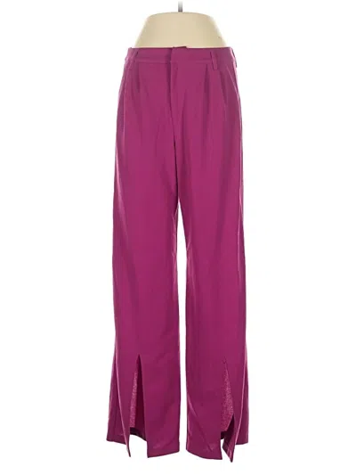 Pre-owned Happily Grey Casual Pants In Purple