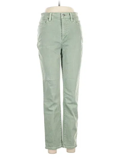 Pre-owned Lands' End Casual Pants In Green