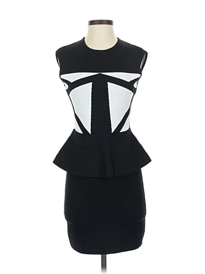 Pre-owned Bcbgmaxazria Cocktail Dress In Black