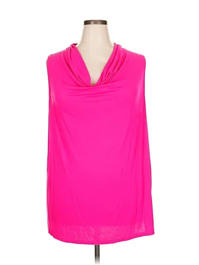Pre-owned Torrid Sleeveless Blouse In Pink