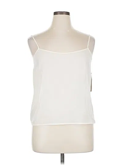 Jones New York Sleeveless Blouse In White