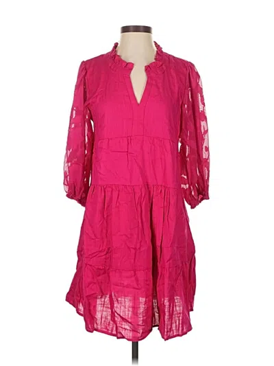 Pre-owned Umgee Casual Dress In Pink
