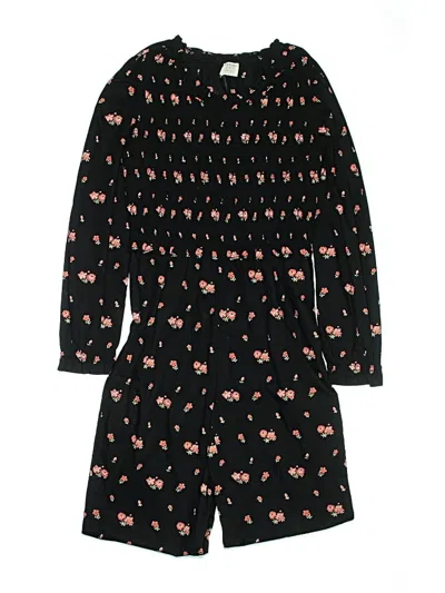 Pre-owned Crewcuts Kids' Dress In Black