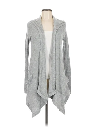 Pre-owned Splendid Cardigan Sweater In Gray