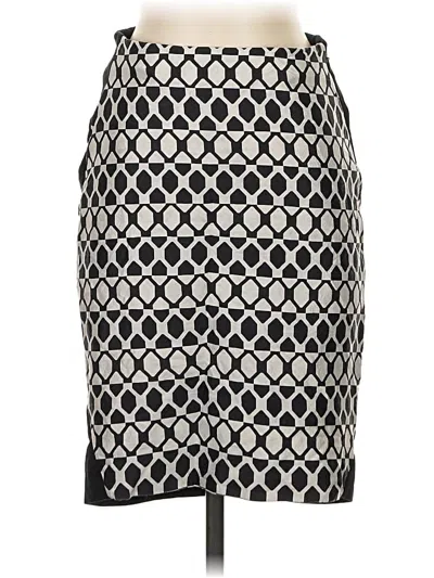 Pre-owned Diane Von Furstenberg Formal Skirt In Black