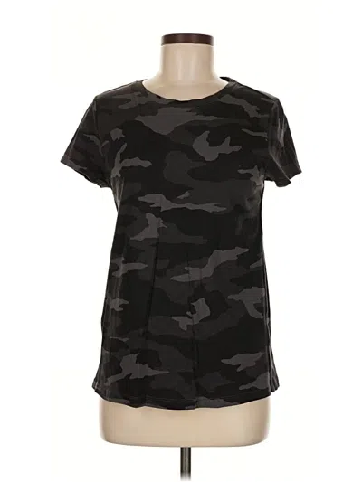 Pre-owned Athleta Short Sleeve T-shirt In Black