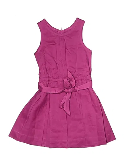 Pre-owned Primary Clothing Kids' Dress In Purple