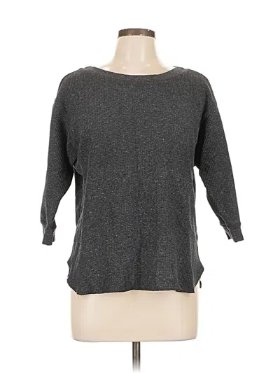 Pre-owned Uniqlo Pullover Sweater In Gray