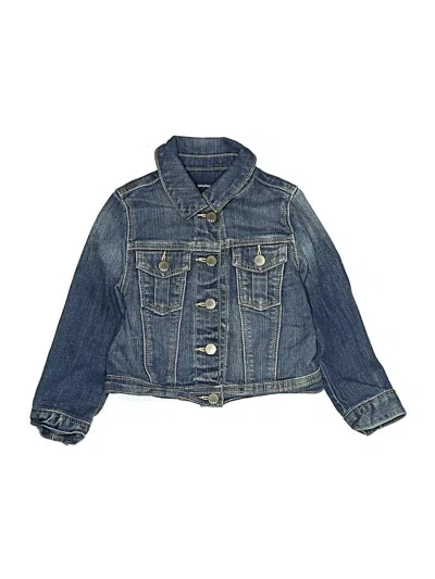 Pre-owned Baby Gap Kids' Denim Jacket In Blue
