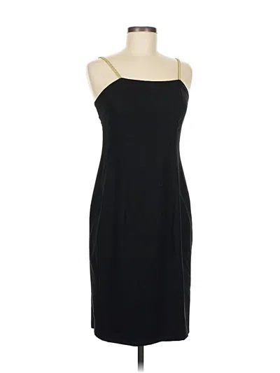 Pre-owned Liz Claiborne Collection Cocktail Dress In Black