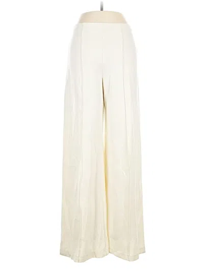 Pre-owned Max Studio Dress Pants In White