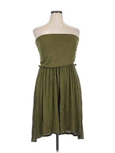 Pre-owned Andrea Casual Dress In Green
