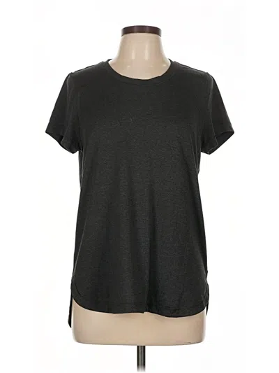 Pre-owned Athleta Short Sleeve T-shirt In Gray
