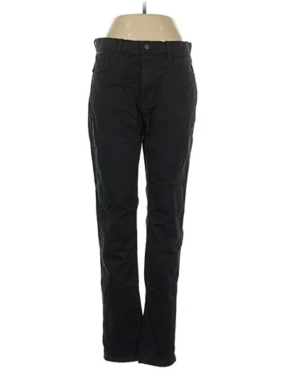 Pre-owned Uniqlo Casual Pants In Black