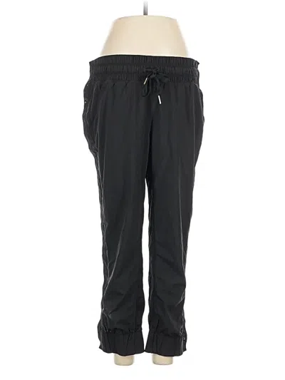 Pre-owned Lululemon Athletica Track Pants In Black