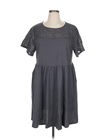 Torrid Casual Dress In Gray
