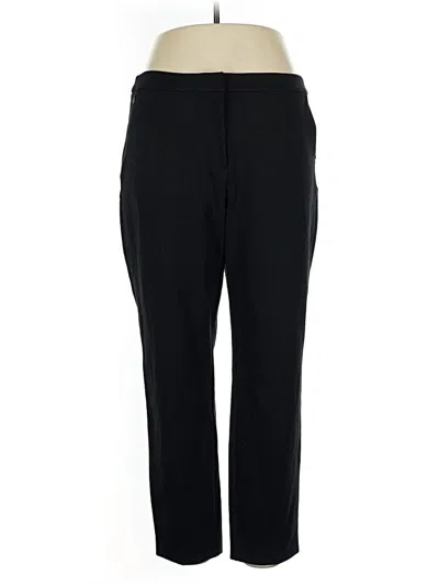 Pre-owned Alfani Dress Pants In Black
