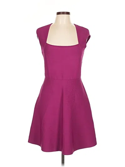 Pre-owned Bcbgmaxazria Cocktail Dress In Purple