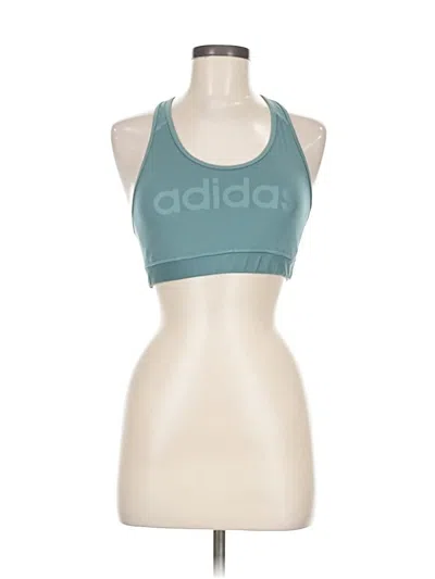 Pre-owned Adidas Originals Sports Bra In Blue