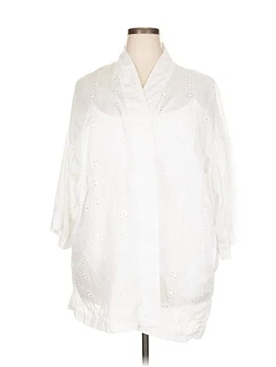 Pre-owned Victoria's Secret Kimono In White