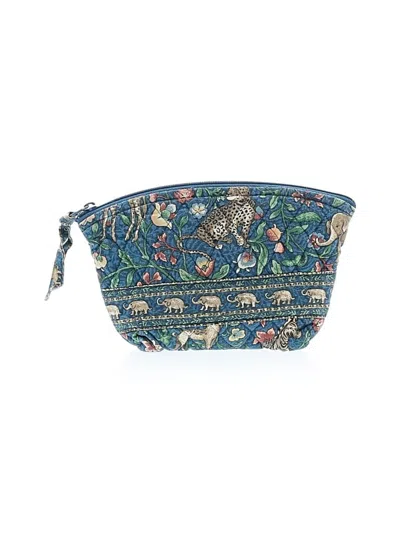 Pre-owned Vera Bradley Makeup Bag In Blue