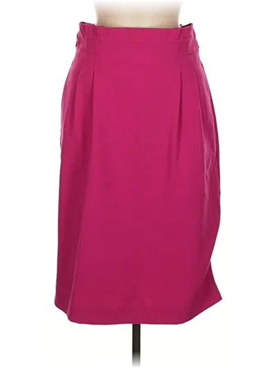 Pre-owned Ann Taylor Formal Skirt In Pink