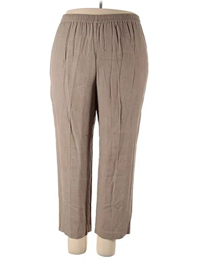 Pre-owned R & M Richards Casual Pants In Brown