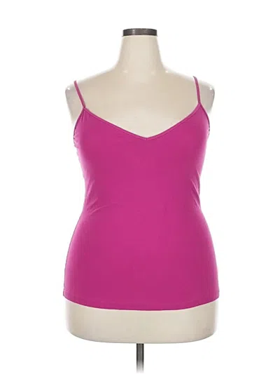 Pre-owned Old Navy Tank Top Pink Sweetheart Neckline Tops