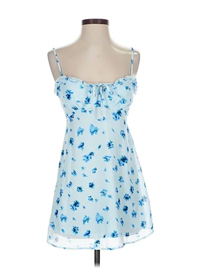 Pre-owned Wild Fable Casual Dress In Blue