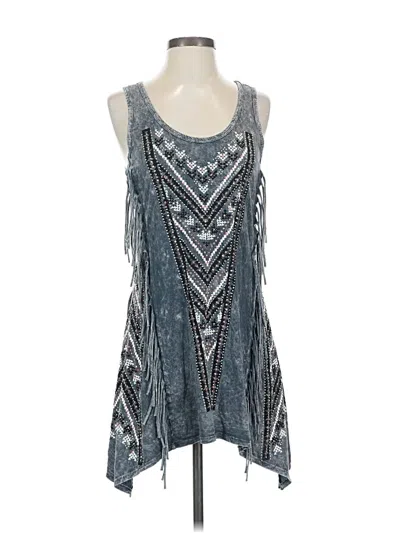 Pre-owned Assorted Brands Casual Dress In Blue