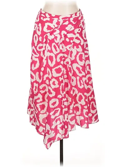 Pre-owned Isabel Marant Silk Skirt In Pink