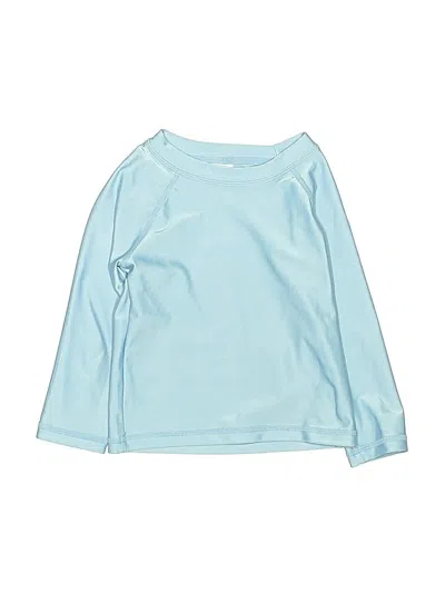 Pre-owned Gerber Kids' Long Sleeve T-shirt In Blue