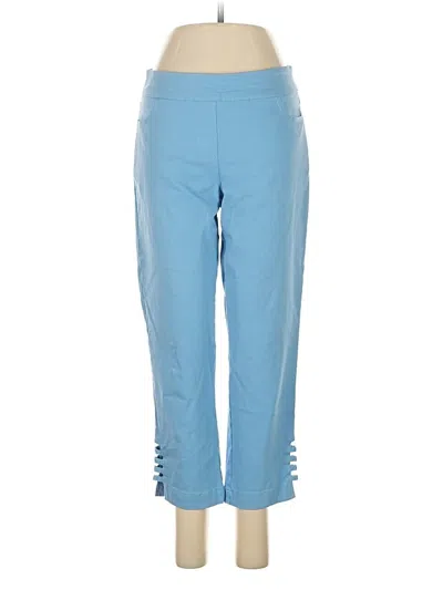 Pre-owned Slim-sation By Multiples Casual Pants In Blue