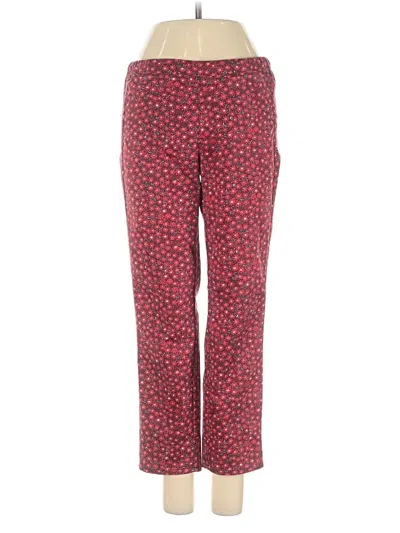 Pre-owned Uniqlo Casual Pants In Red