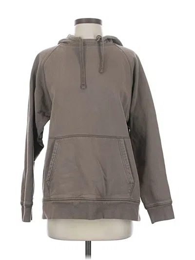 Pre-owned Girlfriend Collective Pullover Hoodie In Gray