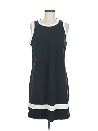 Pre-owned Jjill Casual Dress In Gray