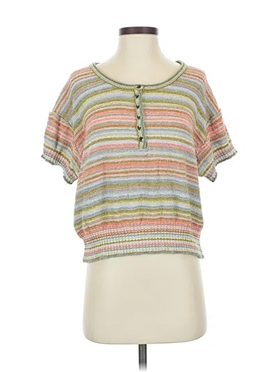 Pre-owned Daily Practice By Anthropologie Pullover Sweater In Green