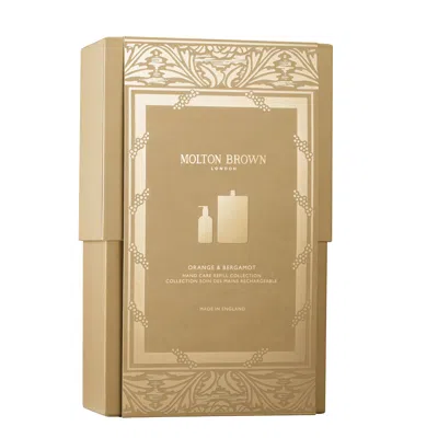 Molton Brown Orange & Bergamot Hand Care Refill Collection (limited Edition) In White