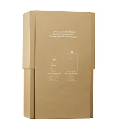 Molton Brown Orange & Bergamot Hand Care Refill Collection (limited Edition) In White