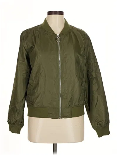 Pre-owned Good American Jacket In Green